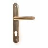 Polished Bronze Art Deco Slimline Lever Espag. Lock Set