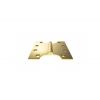 Atlantic (Solid Brass) Parliament Hinges 4" x 2" x 4mm - Polished Brass