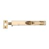 Heritage Brass Door Bolt Flush Fitting 10" x .3/4" Polished Brass finish