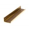 Aged Brass 200mm Moore Edge Pull