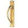 Large Pull Handle L/H - Polished Brass