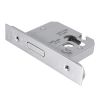 Euro Profile High Security Cylinder Deadlock (Replacement Lock Case Only) - Satin Stainless Steel