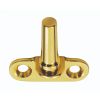 Flush Fitting Casement Pin - Polished Brass