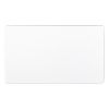 Eurolite Concealed 3mm Double Blank Plate White