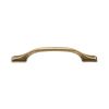 Luca Cabinet Pull 128mm Distressed Brass finish
