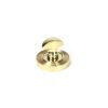 Polished Brass Round Thumbturn Set (Beehive)