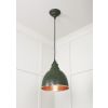 Hammered Copper Brindley Pendant in Heath