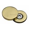 Heritage Brass Bolt Cover to conceal metal fasteners Polished Brass finish