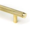Polished Brass Full Brompton Pull Handle - Medium