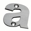 Letter A 100mm - Satin Stainless Steel