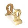 Satin Brass 50mm Euro Door Pull (Back to Back fixings)