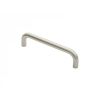 19mm D Pull Handles 225mm Centres - Satin Stainless Steel