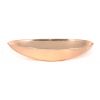 Smooth Copper Oval Sink