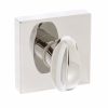 Forme WC Turn and Release on Minimal Square Rose - Polished Nickel