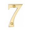 Heritage Brass Numeral 7 Face Fix 51mm (2") Satin Brass finish