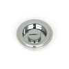 Polished Chrome 60mm Art Deco Round Pull - Privacy Set