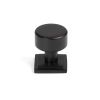 Aged Bronze Kelso Cabinet Knob - 25mm (Square)