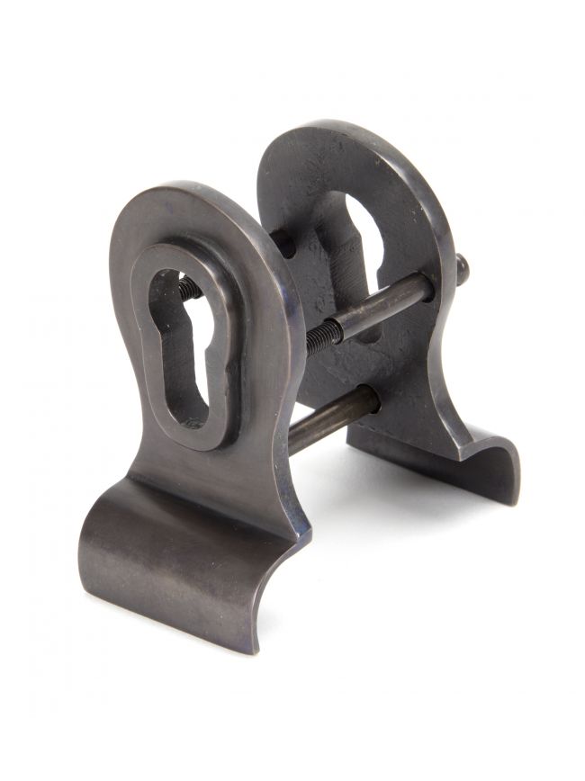 Aged Bronze 50mm Euro Door Pull (Back to Back fixings)