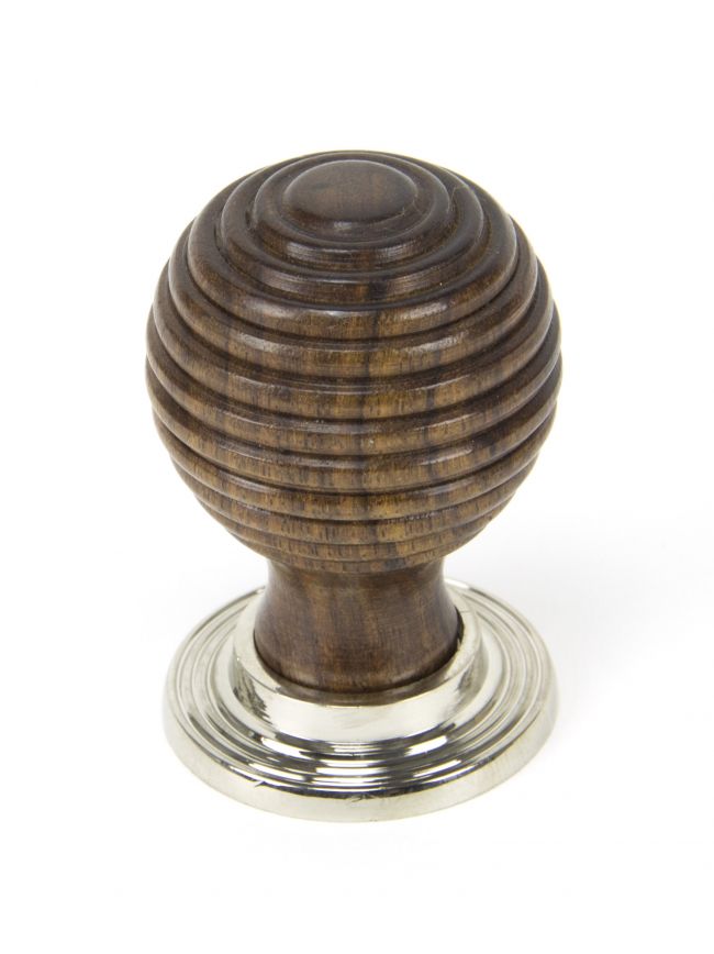 Rosewood and PN Beehive Cabinet Knob 38mm