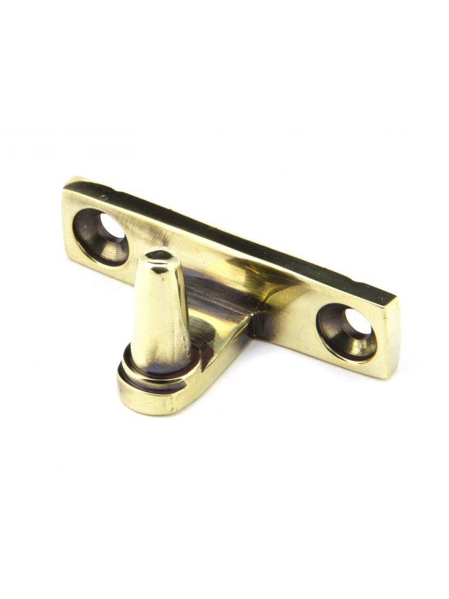 Aged Brass Cranked Stay Pin