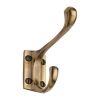 Heritage Brass Hat & Coat Hook Antique Brass finish