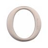 Heritage Brass Alphabet O Pin Fix 51mm (2") Satin Nickel Finish