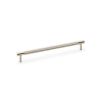 Alexander & Wilks - Brunel Knurled T-Bar Cupboard Handle - Satin Nickel - Centres 224mm