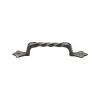 Rustic Pewter Cabinet Pull Twist Design 138mm