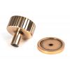 Polished Bronze Judd Cabinet Knob - 32mm (Plain)