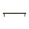 Heritage Brass Cabinet Pull Phoenix Design 160mm CTC Satin Nickel finish