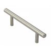 Mini T-Bar Handle 64mm - Satin Nickel