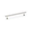 Alexander & Wilks - Square T-Bar Cabinet Pull Handle - Polished Nickel - 160mm