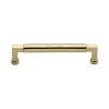 Heritage Brass Cabinet Pull Bauhaus Design 152mm CTC Polished Brass Finish