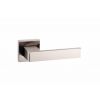 Senza Pari Panetti Lever Door Handle on Flush Square Rose - Satin Nickel