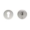 2 Star Security Escutcheon Set - Satin Stainless Steel