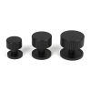 Matt Black Judd Cabinet Knob - 32mm (Plain)