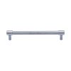 Heritage Brass Cabinet Pull Phoenix Design 160mm CTC Sain Chrome finish