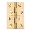 Heritage Brass Hinge Brass with Phosphor Washers 4" x 2 5/8" Satin Brass finish