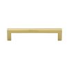 Heritage Brass Cabinet Pull City Design 128mm CTC Polished Brass Finish