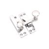 Quadrant Sliding Arm Fastener Polished Chrome