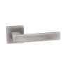 Forme Asti Lever Door Handle on Minimal Square Rose - Urban Graphite