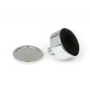 Polished Chrome Kelso Cabinet Knob - 38mm (Plain)