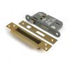 Satin Brass 2½" 5 Lever BS Sash Lock KA