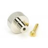 Polished Nickel Judd Cabinet Knob - 25mm (No rose)