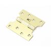 Polished Brass 4" x 2" x 4"  Parliament Hinge (pair) ss