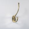 Hat And Coat Hook - Polished Brass