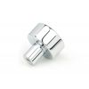 Polished Chrome Kelso Cabinet Knob - 25mm (No rose)