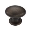 Egg Knob 040mm Matt Bronze finish