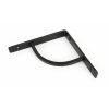 Black 6'' x 6'' Plain Shelf Bracket