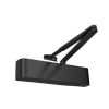 Rutland TS.5204 Door Closer DABC c/w Semi-Radius Cover, Flatbar Armset, Black